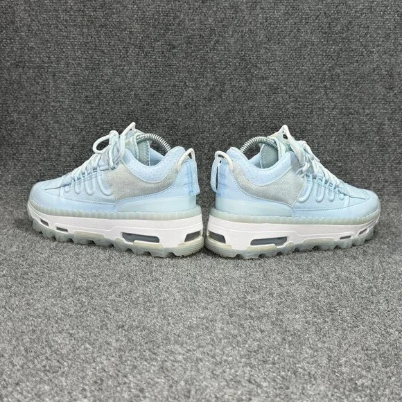 Jordan Air Mae Shoes Women's 6.5 Celestine Blue Athletic Platform Mid Sneakers - Picture 6 of 11